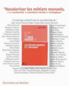 Couverture du livre "En finir avec les idées fausses sur les métiers manuels et l'artisanat"